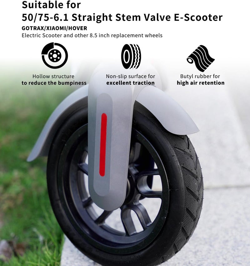 Mcglsen 50/75-6.1 Inner Tubes 8.5 Inch Scooter Tube Tire for Gotrax/Xiaomi Etc Electric/Gas Scooter,and Mini Bikes,8.5x2 Inches Pneumatic Inner Tube Replacement（2 PCS） - Image 5